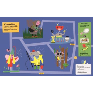 Opowiedz mnie – środek, podróż